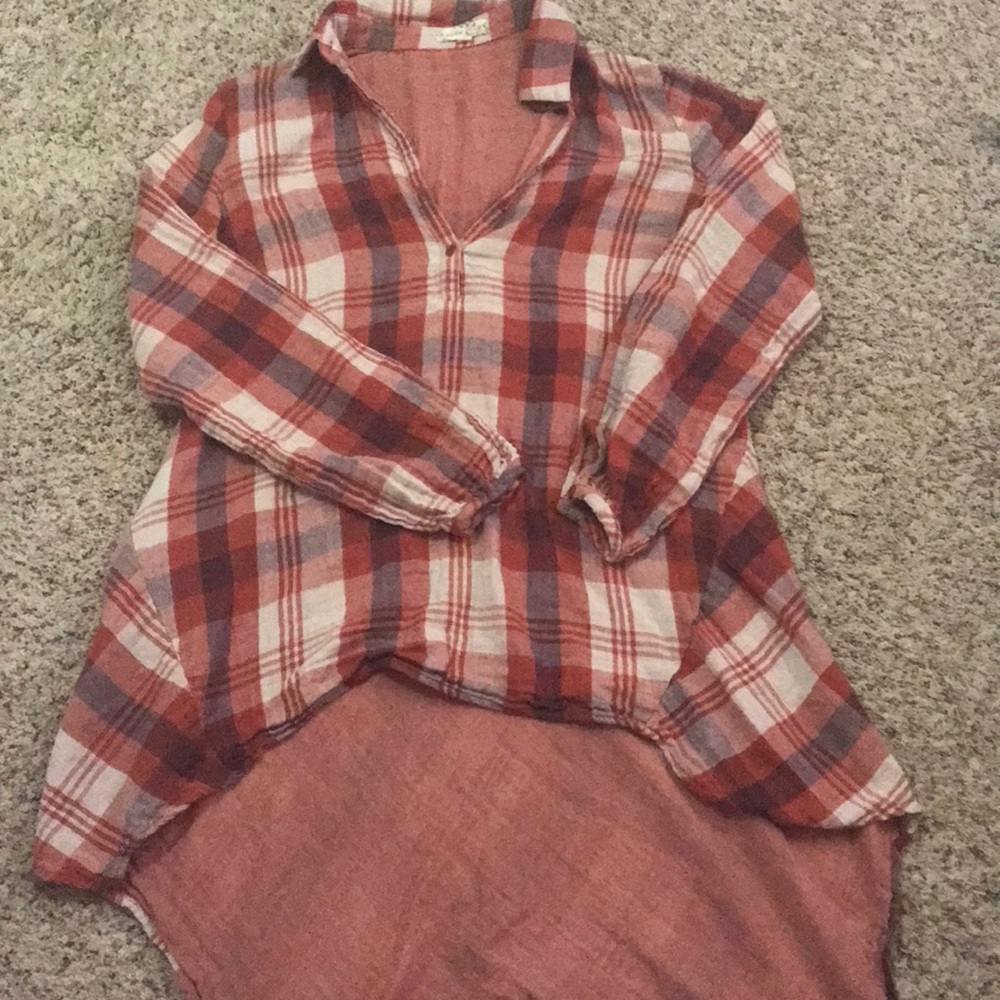 Hi-Lo fall flannel